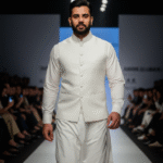 White Shalwar kameez